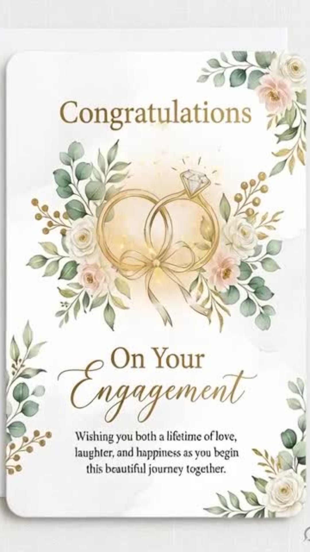 Congratulations on Engagement